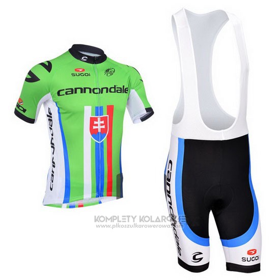 2013 Odziez Rowerowa Cannondale Mistrz Slowacja Krotkie Rekawy i Rowerowe Szelkach